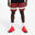 Short de basketball NBA  homme/femme - SH 900 AD Rouge bordeaux