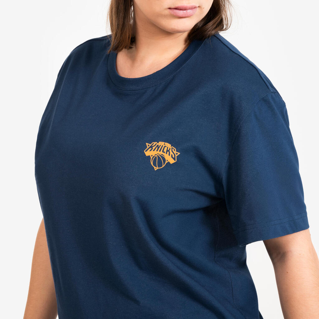 Plava uniseks majica za košarku 900 AD NBA KNICKS