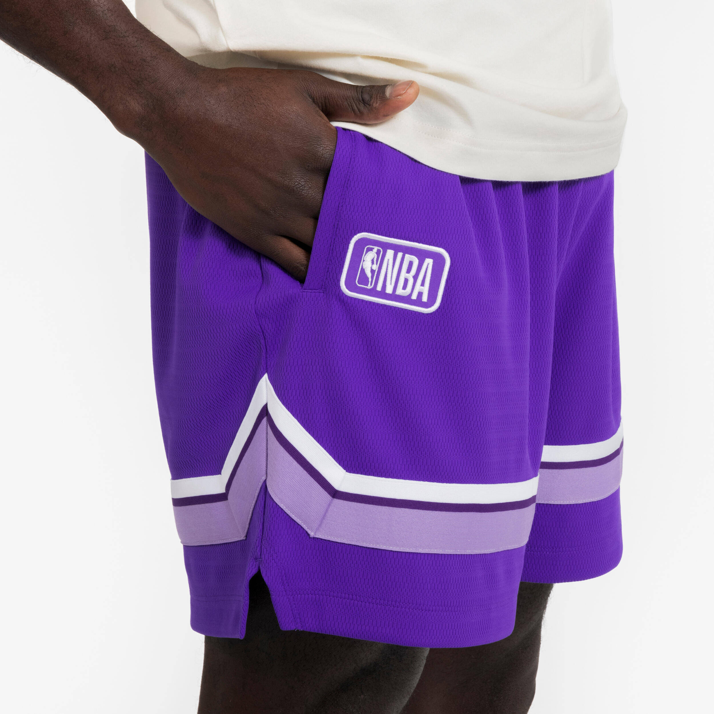 Men's/Women's Basketball Shorts SH 900 AD NBA - Purple -  3