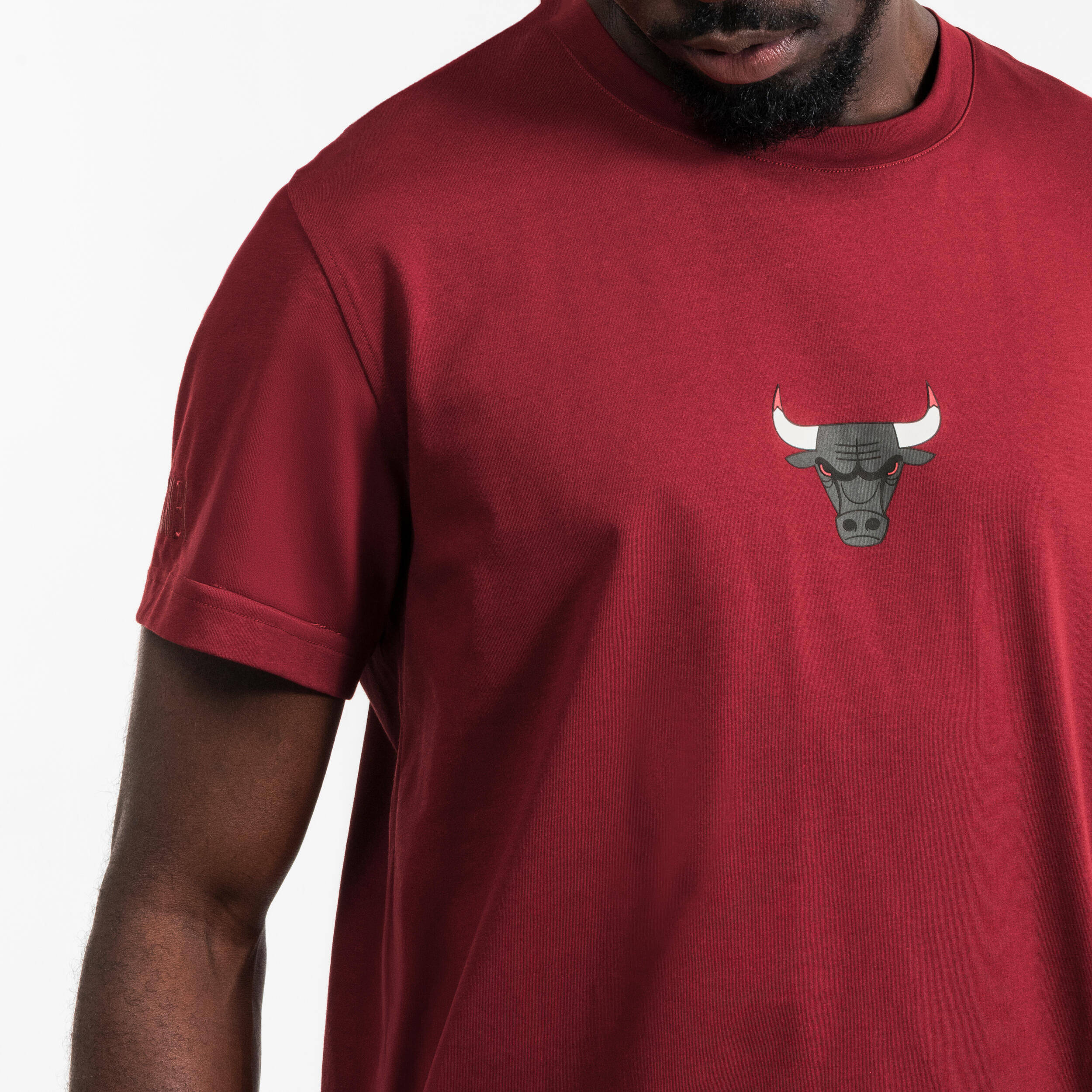 Unisex Basketball TShirt NBA 900AD - Chicago Bulls Red -  4