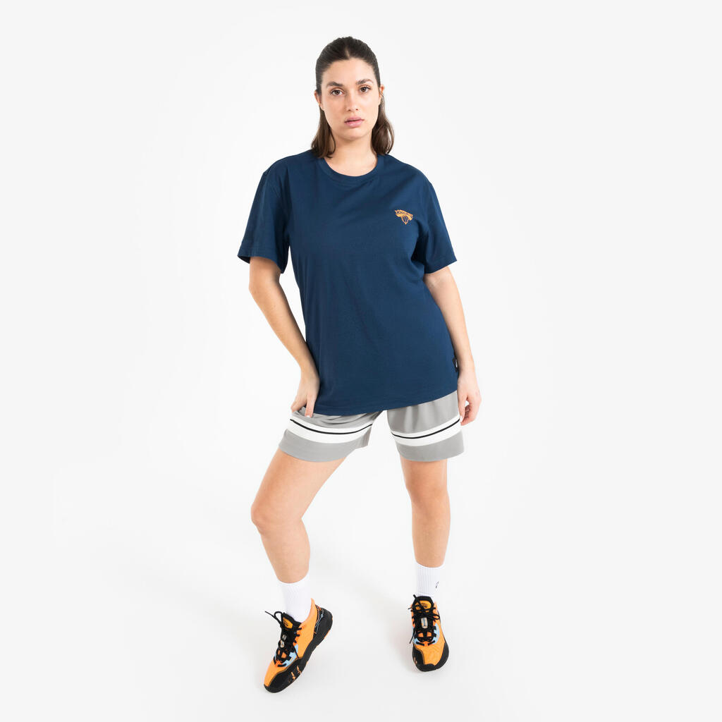 Plava uniseks majica za košarku 900 AD NBA KNICKS