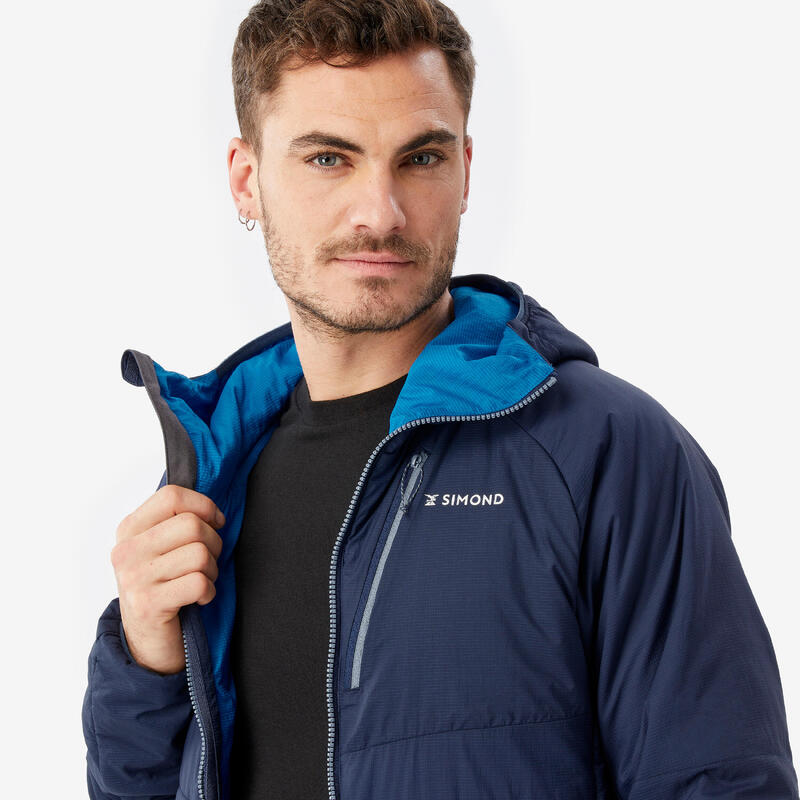DOUDOUNE SYNTHÉTIQUE D'ALPINISME HOMME - ALPINISM Bleu