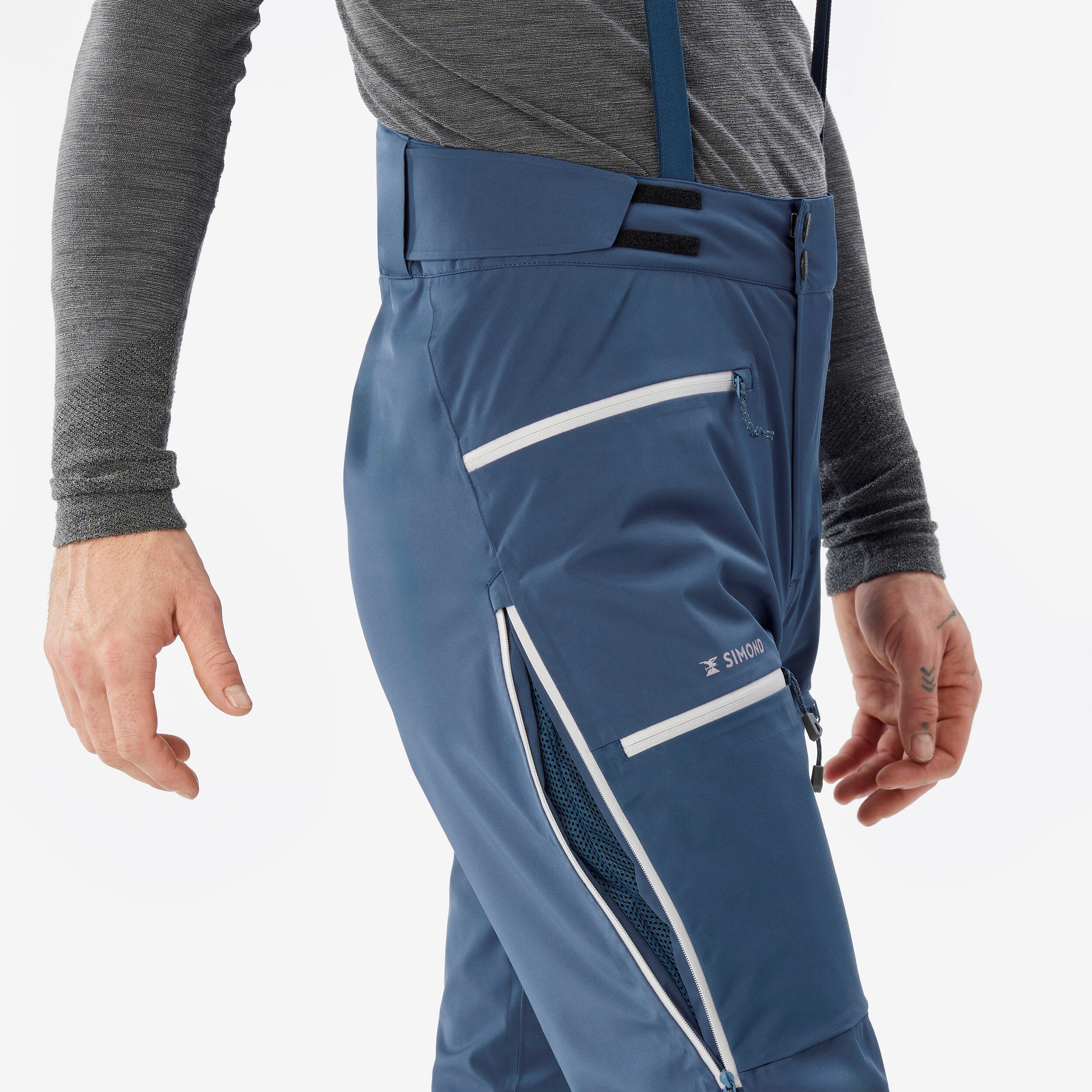 Pantalón de alpinismo impermeable Hombre Simond Ice 4/13