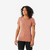 T-shirt de trek seamless manches courtes en laine mérinos - Femme - MT900