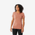 T-shirt de trek seamless manches courtes en laine mérinos - Femme - MT900