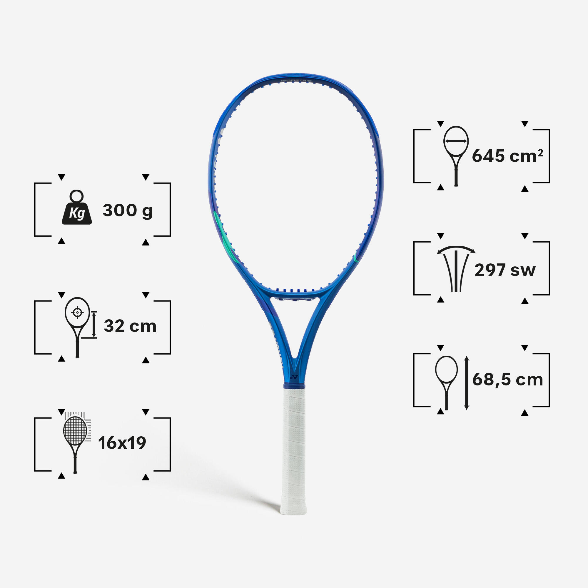 Rakieta tenisowa Yonex Ezone 100 V8 300 g 2/2