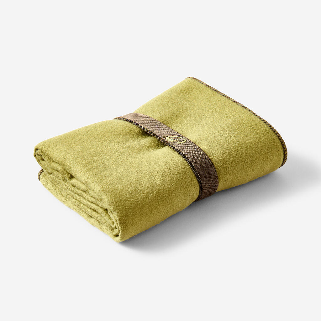 Serviette microfibre ultra compacte taille M 60 x 80 cm - Olive