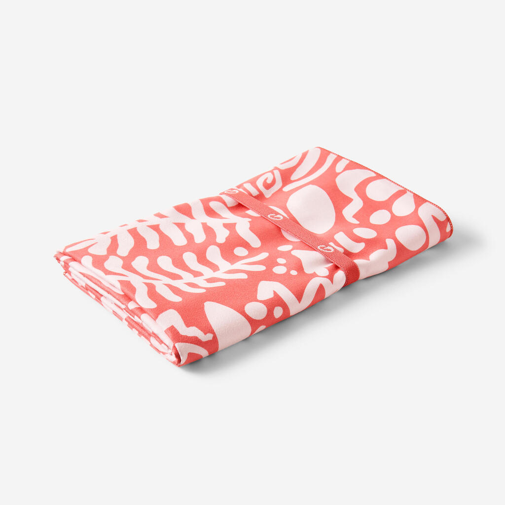 Serviette microfibre taille XL 110 x 175 cm - imprimés polynésiens