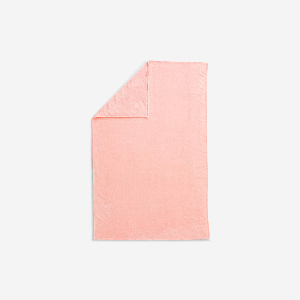 Ultra-soft Microfibre swimming towel size L 110 x 175 cm light green