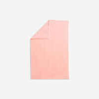 Ultra-soft Microfibre swimming towel size L 110 x 175 cm light pink
