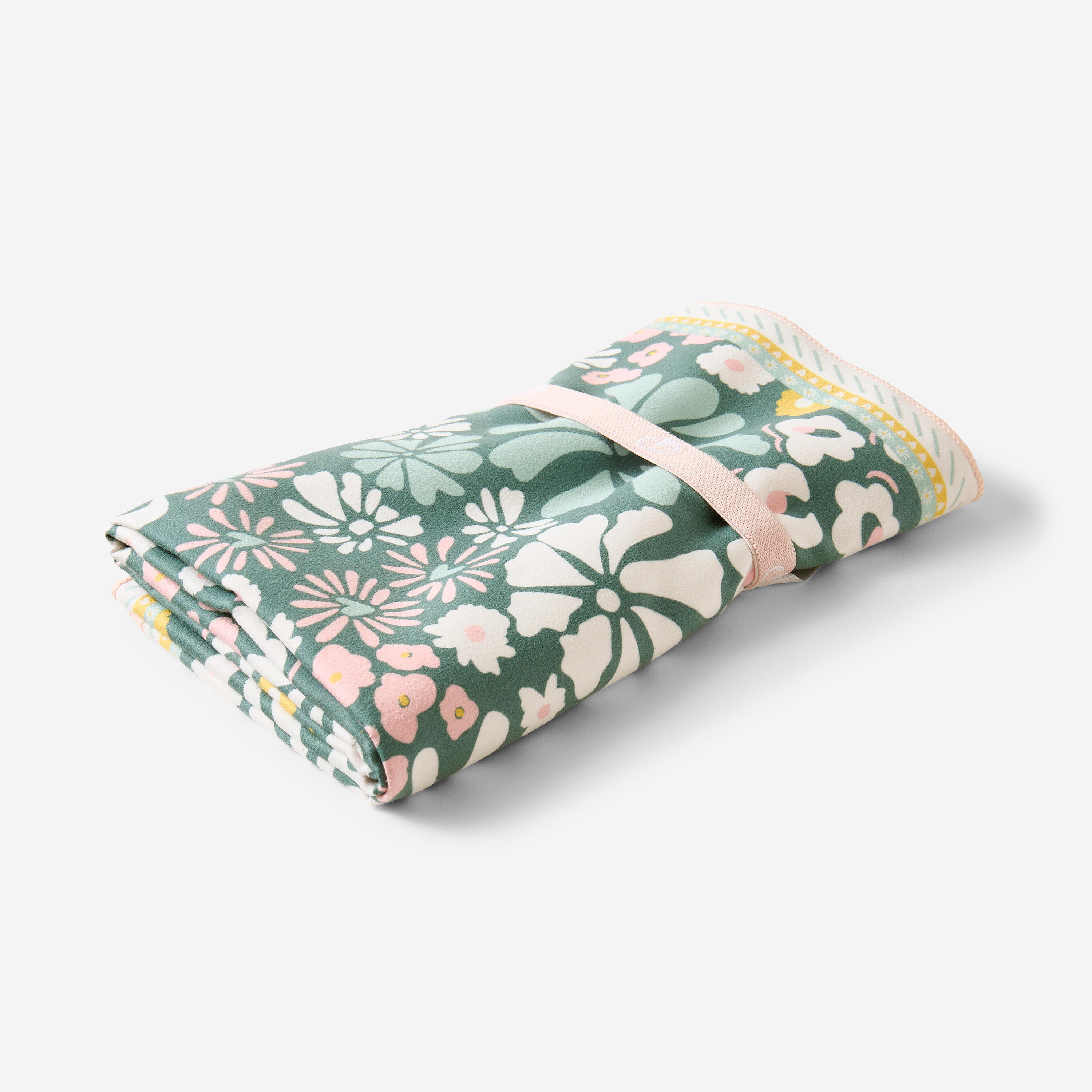 Serviette de bain en microfibre compacte taille L 80 x 130 cm - Imprimé - NABAIJI
