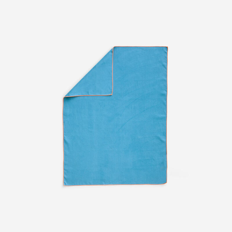 Toalla microfibra talla XL 110 x 175 cm azul