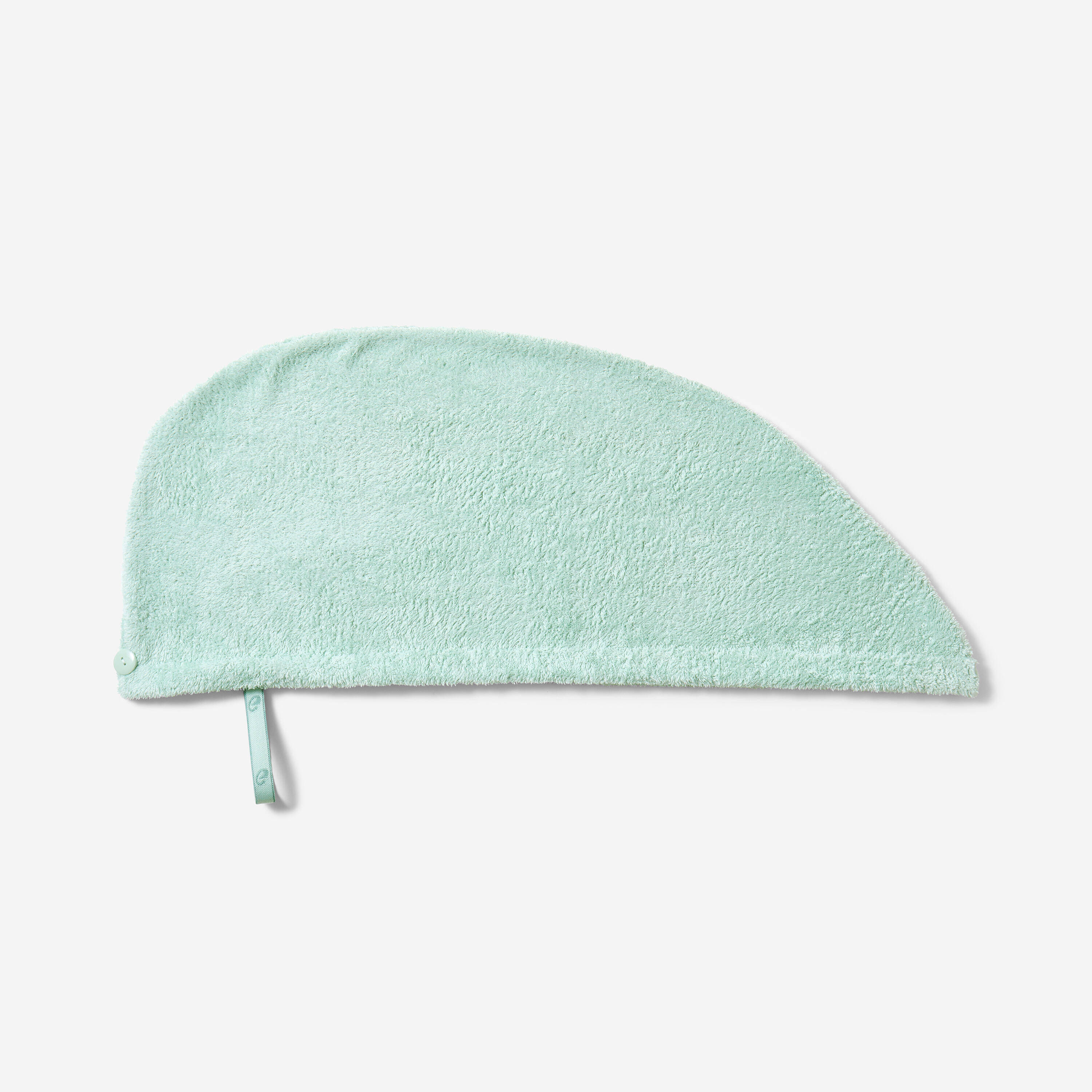Women Microfibre Hair Towel - Light Green -  4