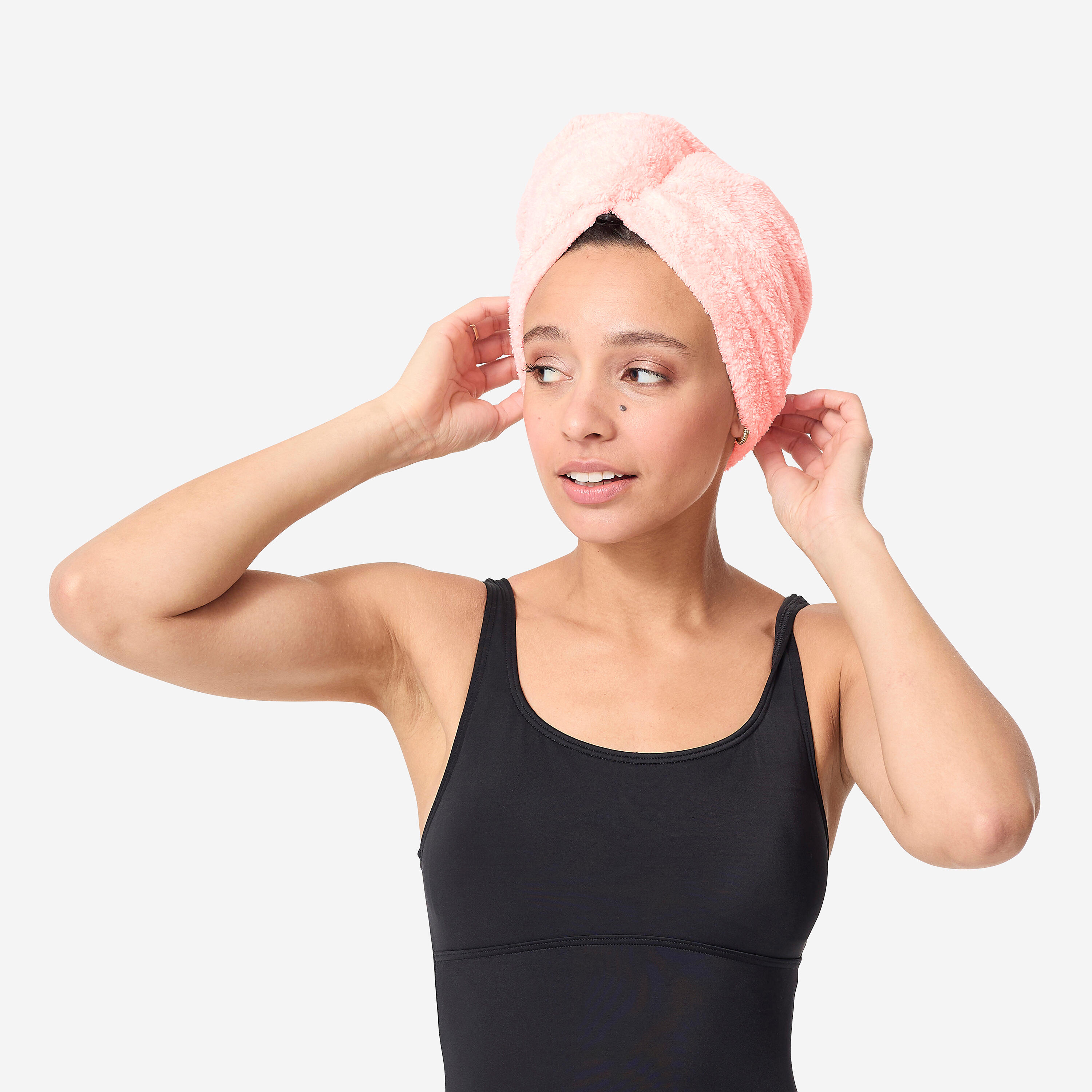 Toalla Pelo Rosa Claro Microfibra Suave 20/29