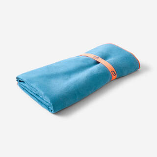 Microfibre Towel Size Large (85x160 cm) Soft & Absorbent Dark Blue