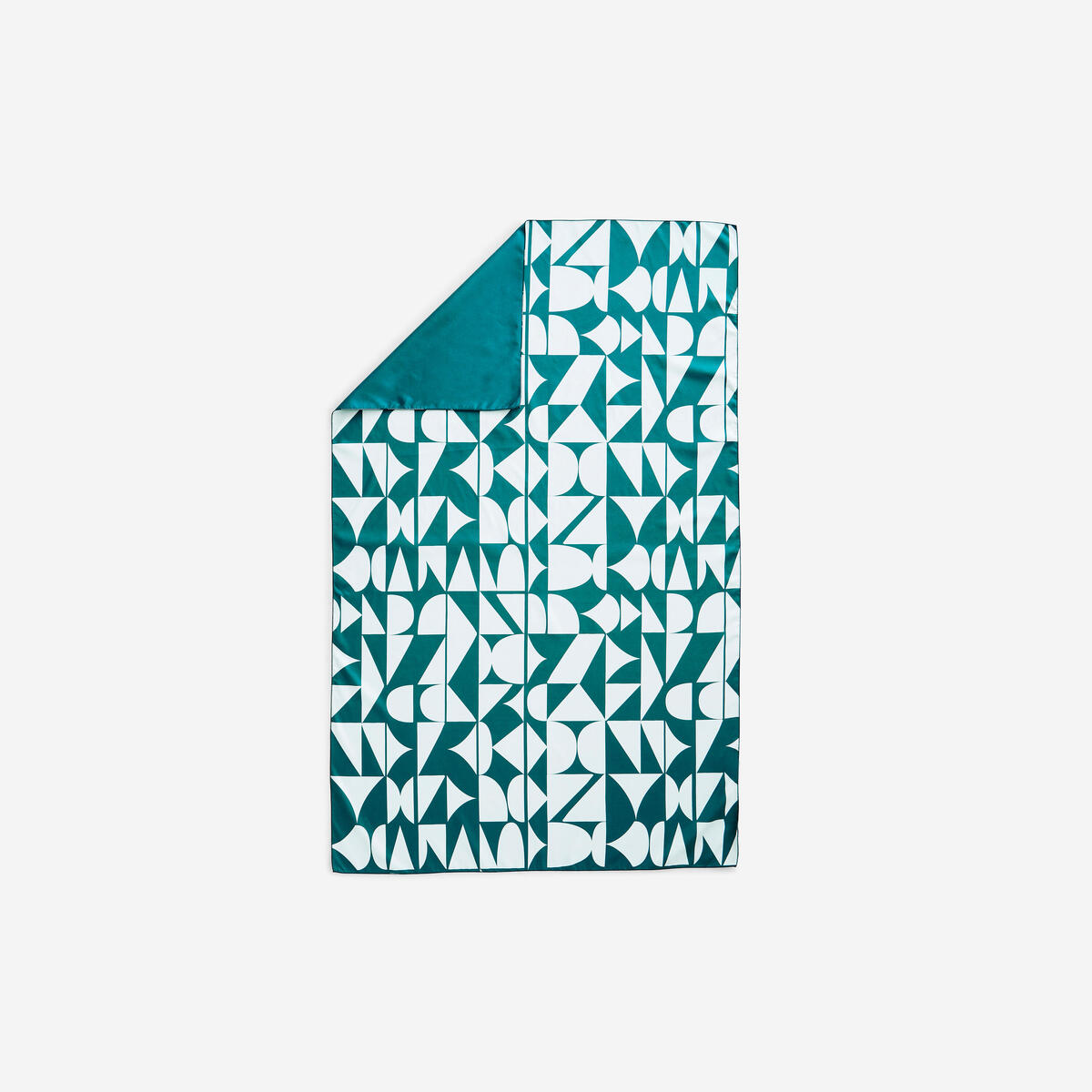 Serviette De Bain Microfibre Imprimée TRIA Bleu Taille XL 110 x 175 cm