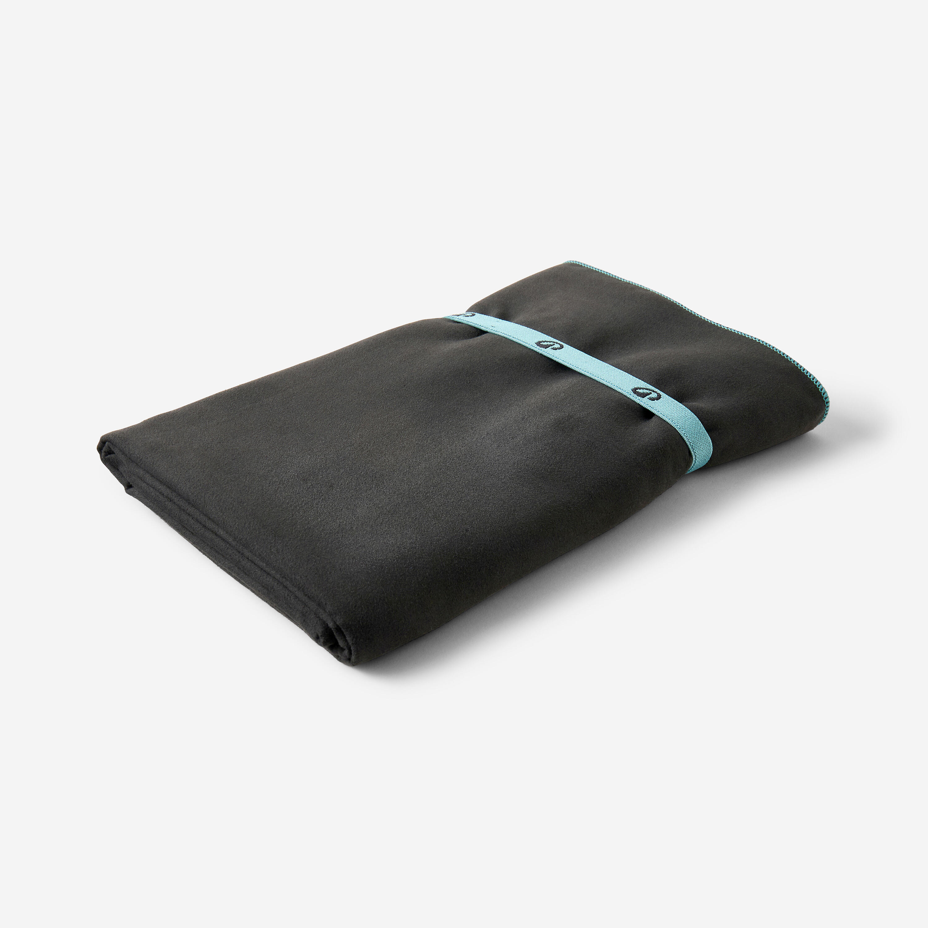 Microvezel handdoek maat XL 110 x 175 cm zwart 3/4