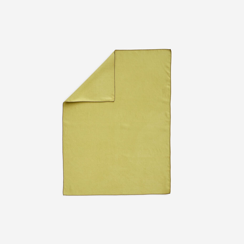 Serviette microfibre ultra compacte taille M 60 x 80 cm - Olive