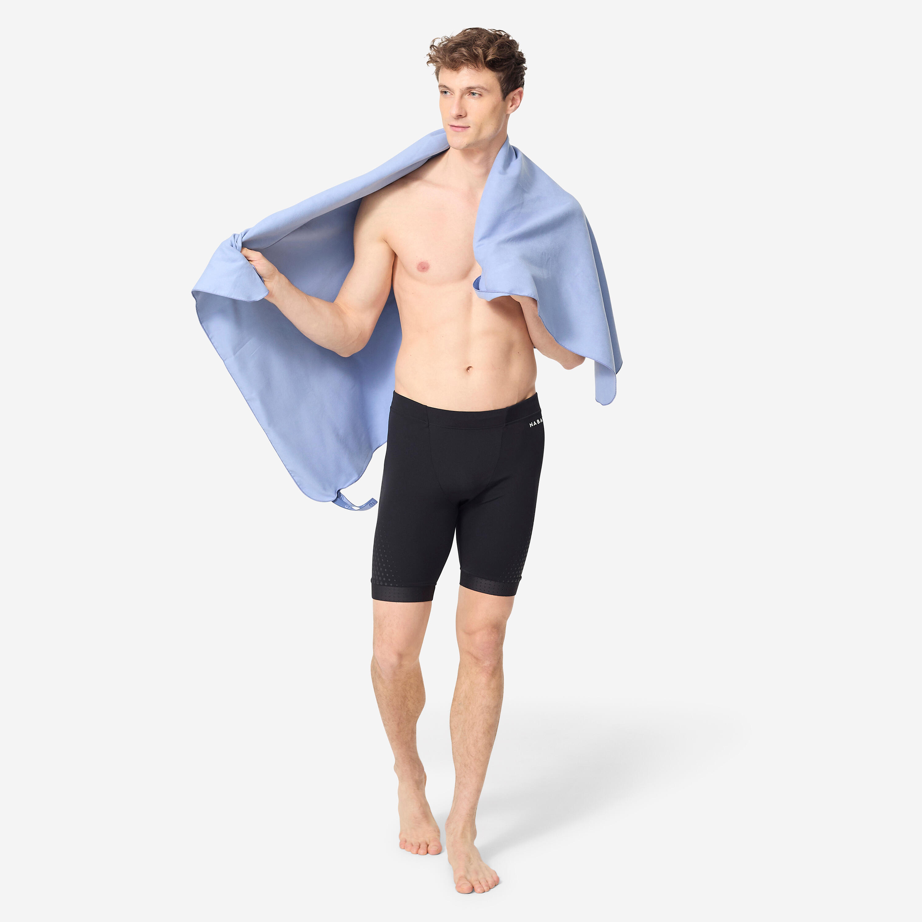 Microfibre towel L DENIM BLUE