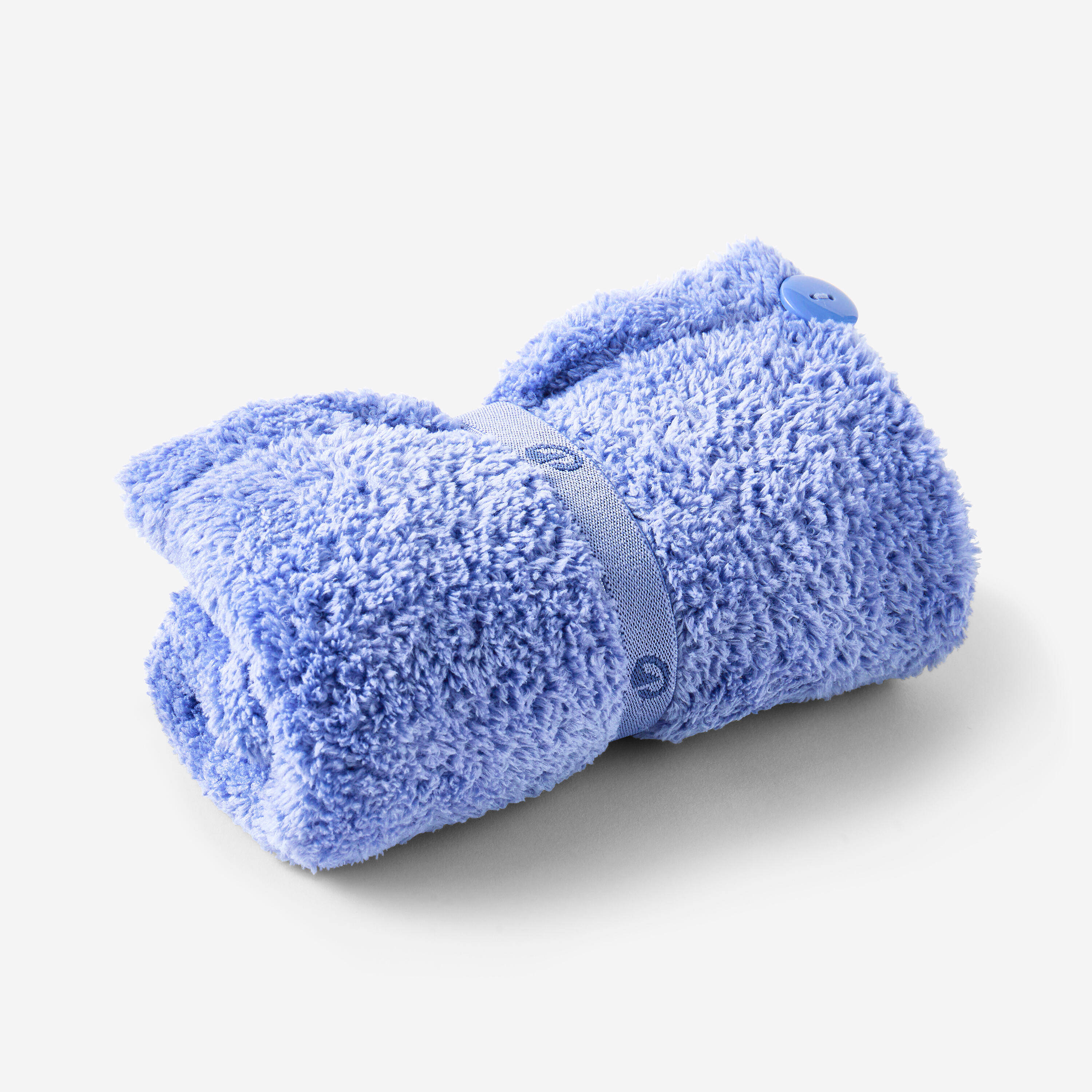 Swimming Soft Microfibre Hair Towel Blue -  1