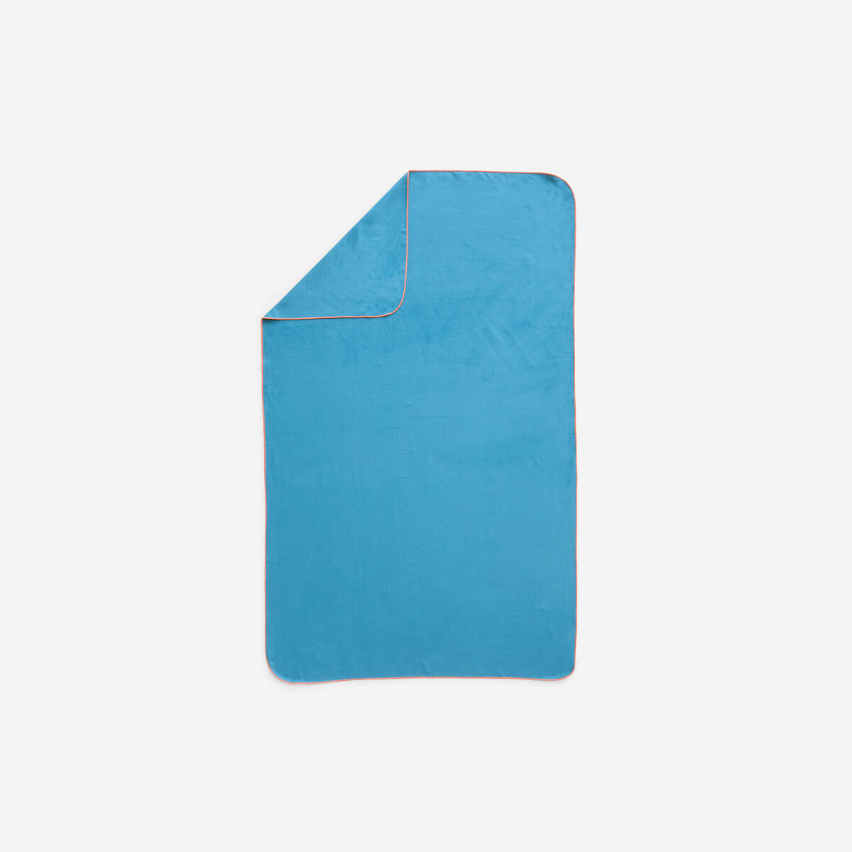 Serviette de bain microfibre bleu taille L 80 x 130 cm