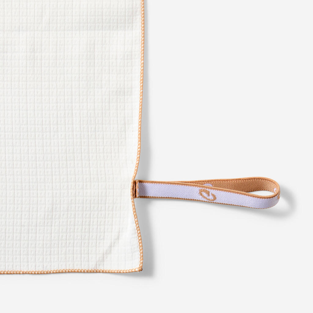 Microfibre towel L WHITE