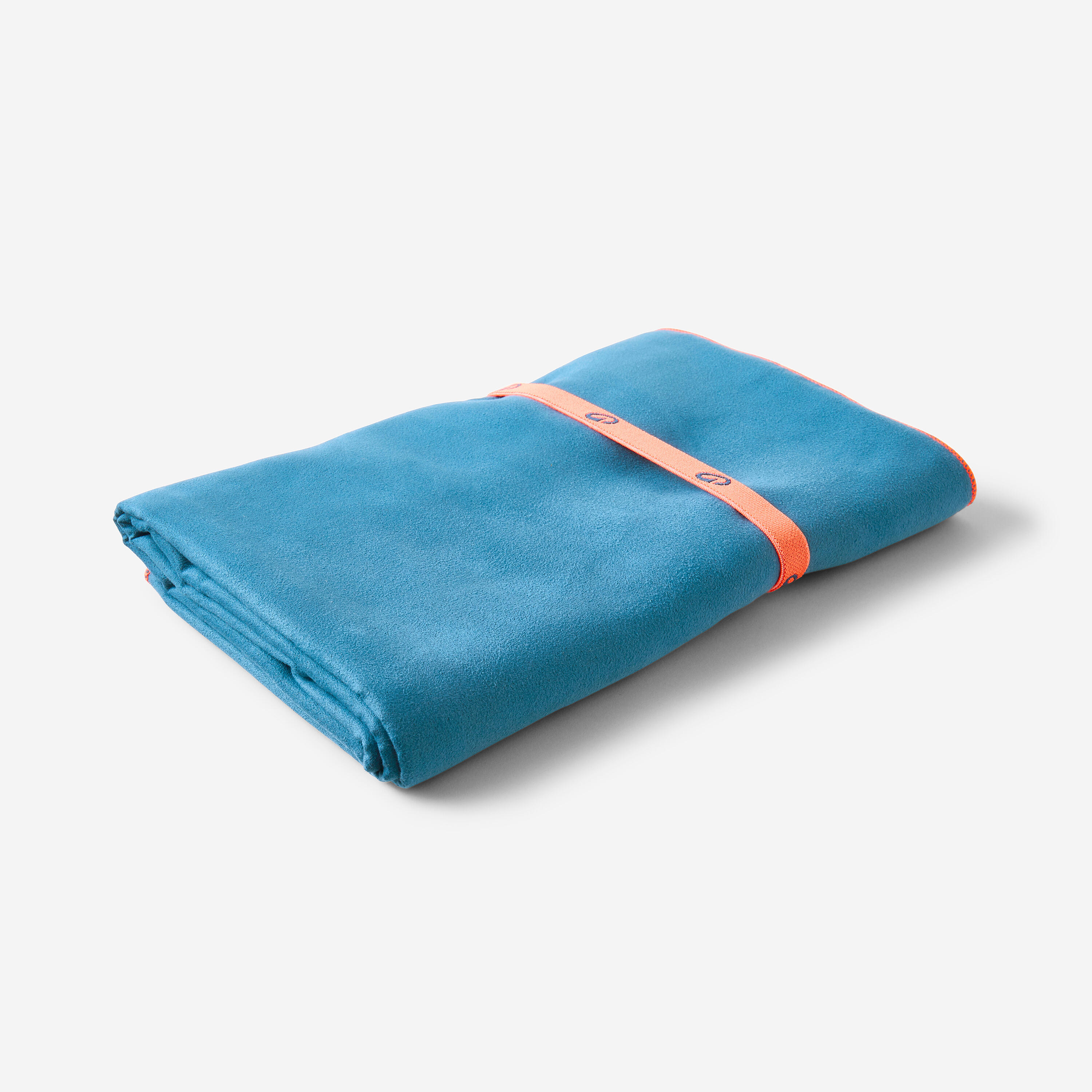 Microvezel handdoek blauw maat XL 110 x 175 cm 3/4