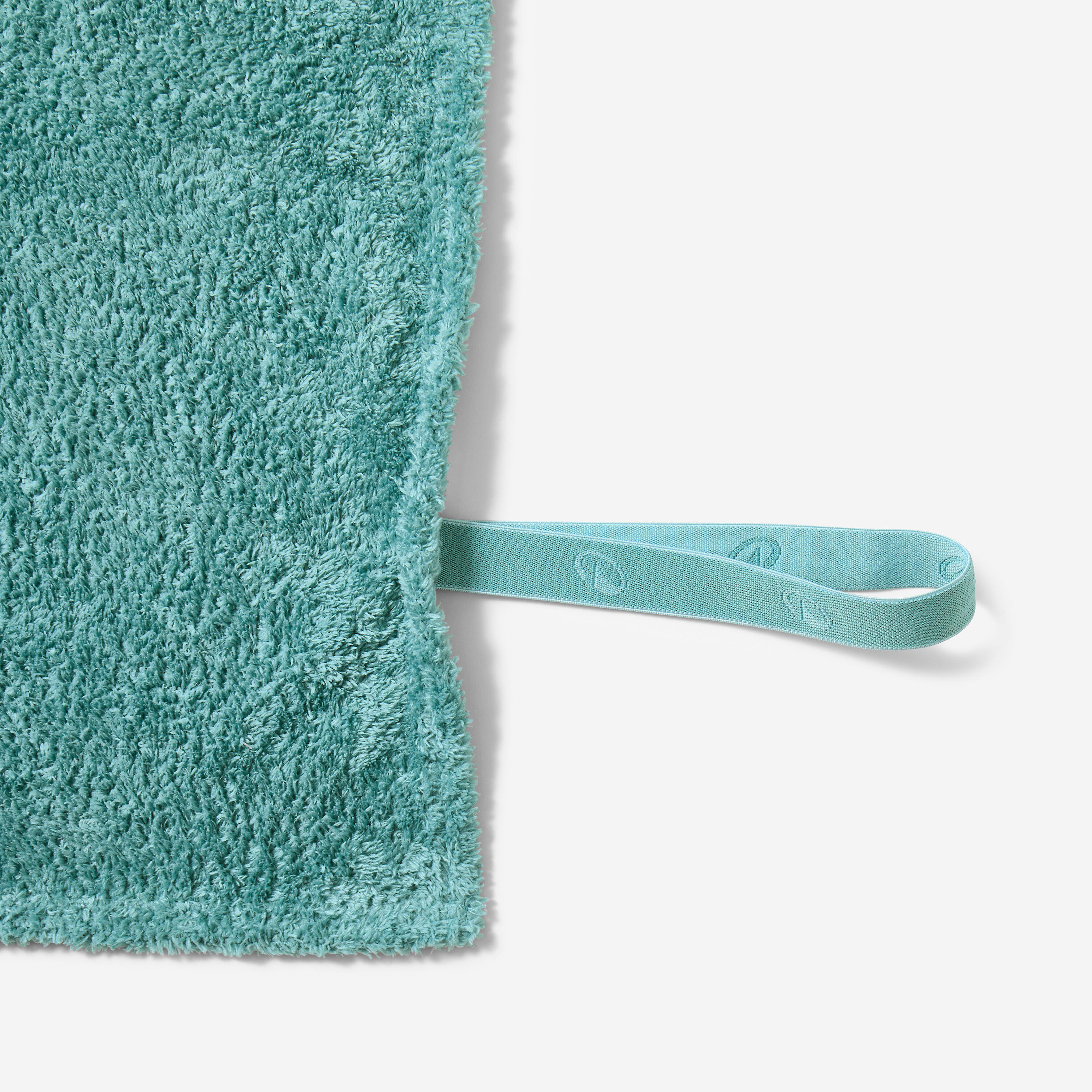 Ultra-soft microfibre swimming towel size XL 110 x 175 cm green