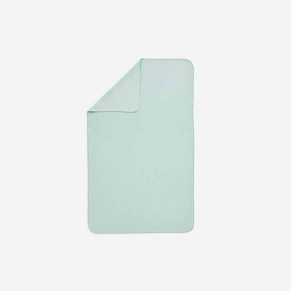 Serviette de bain microfibre vert clair taille l 80 x 130 cm