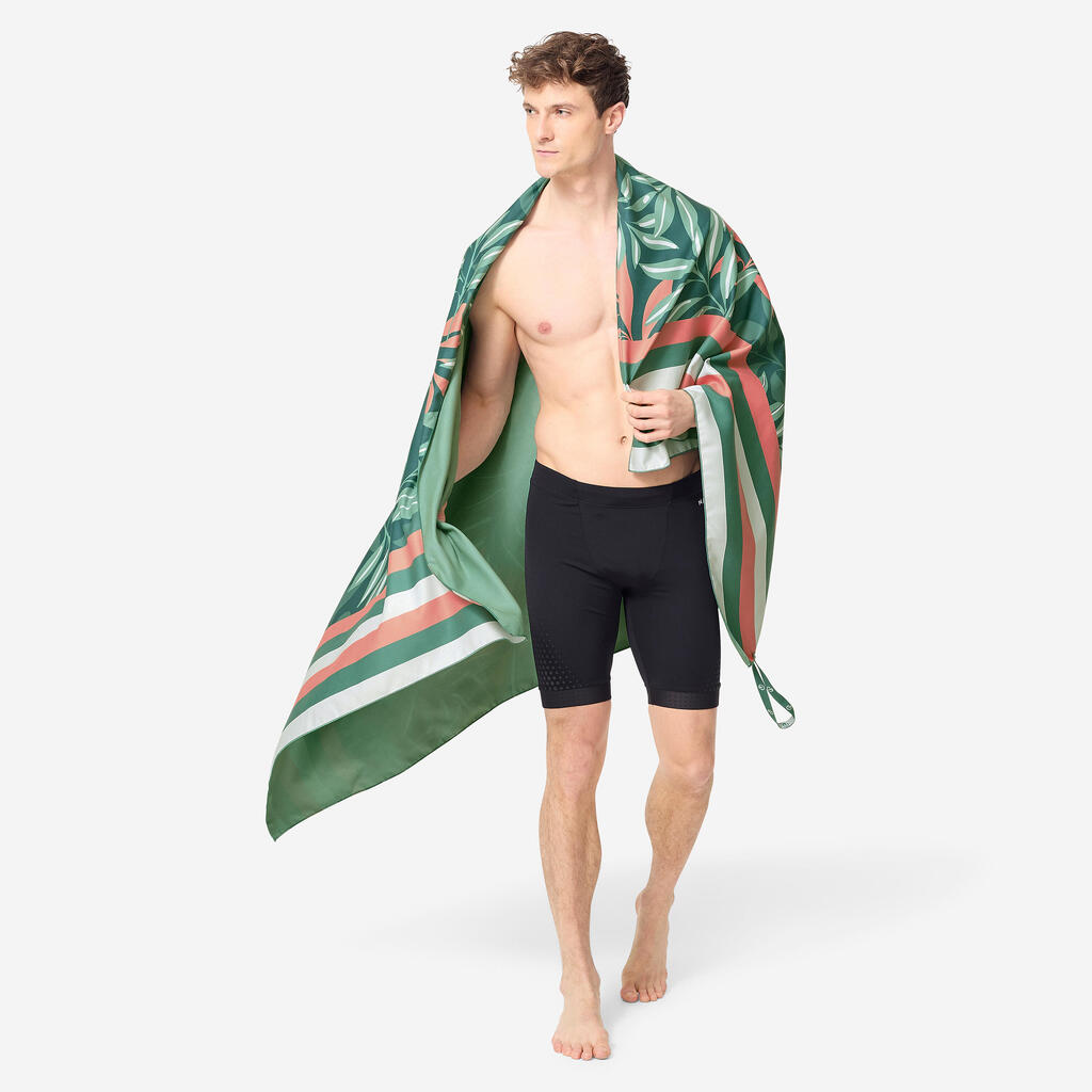 Serviette microfibre taille XL 110 x 175 cm - imprimés polynésiens