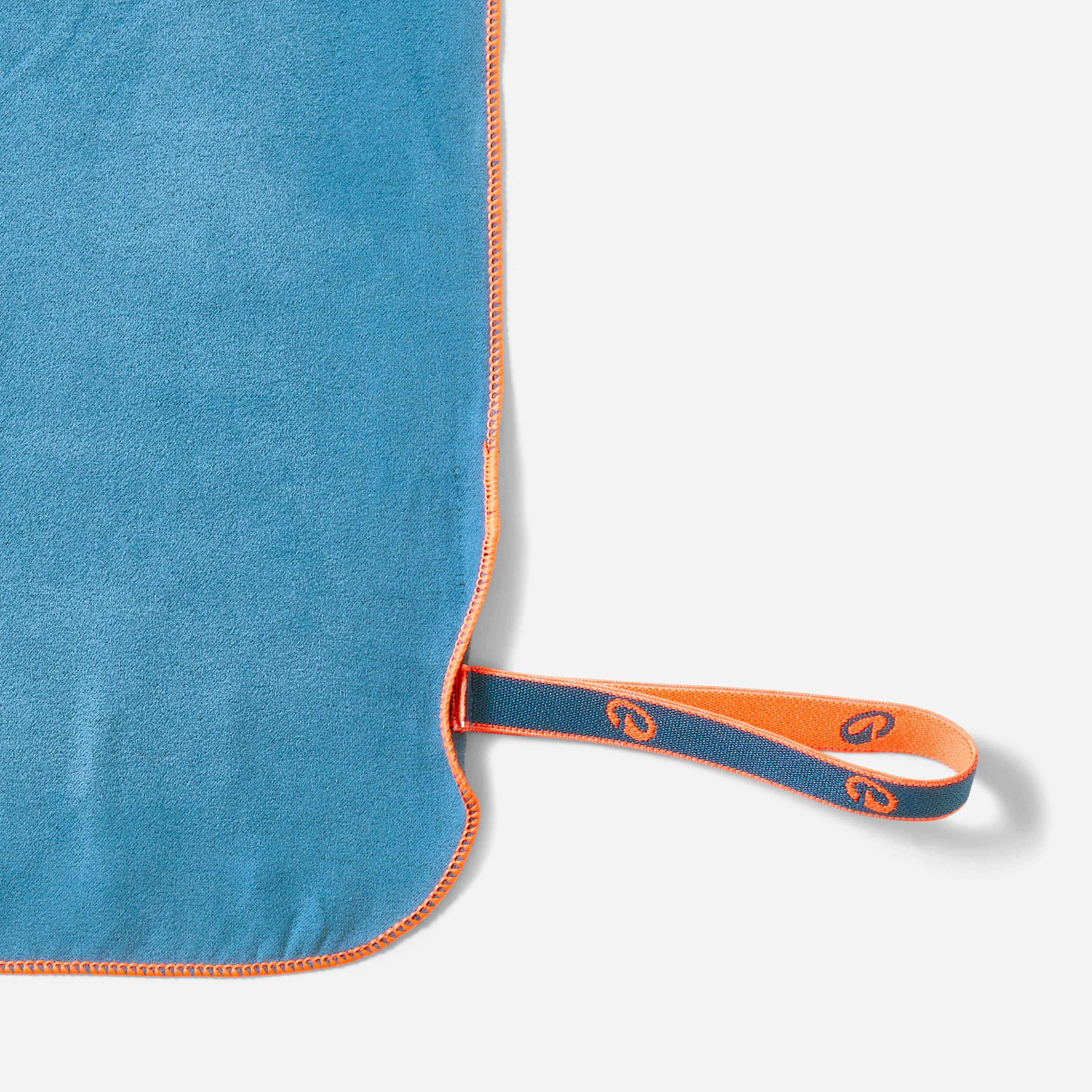 Microvezel handdoek blauw maat M 60 x 80 cm 4/4