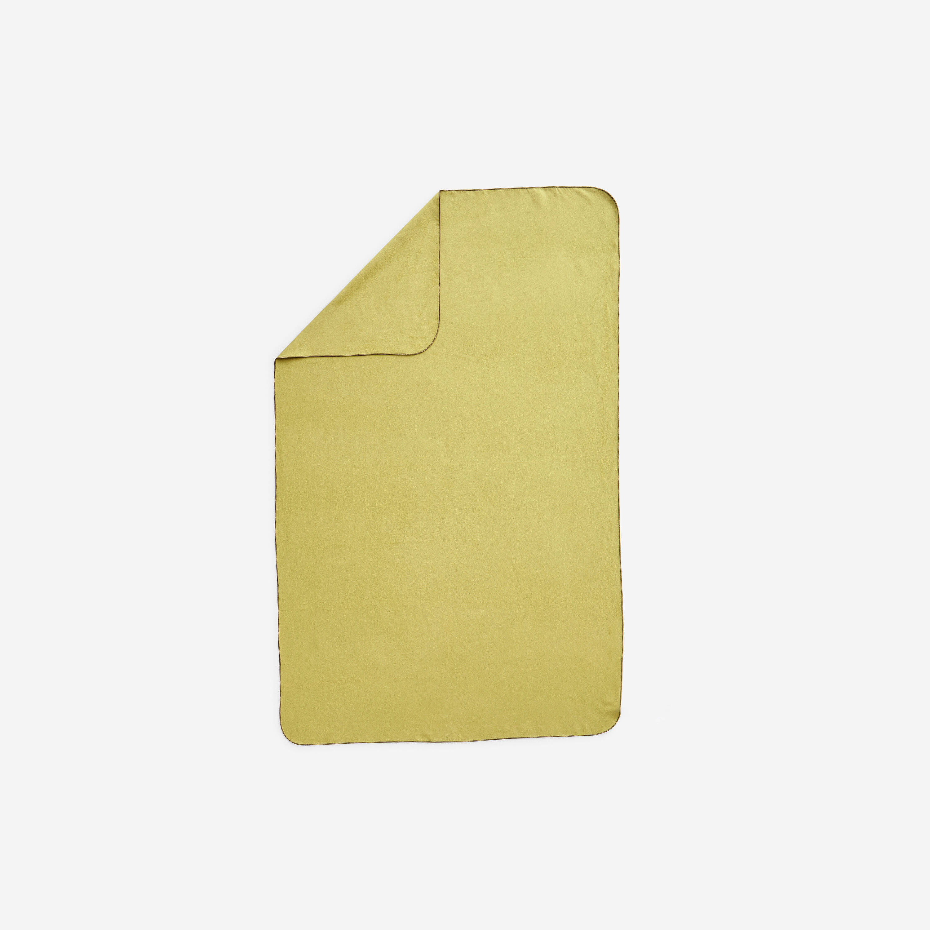 Microfibre towel size L 80 x 130 cm - Olive -  2