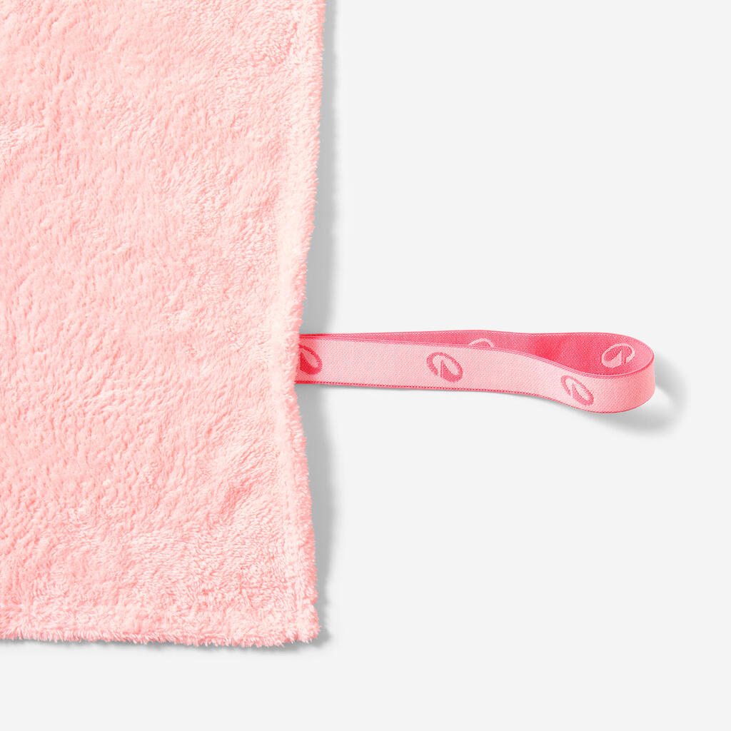 Serviette de bain microfibre ultra douce vert clair taille XL 110 x 175 cm