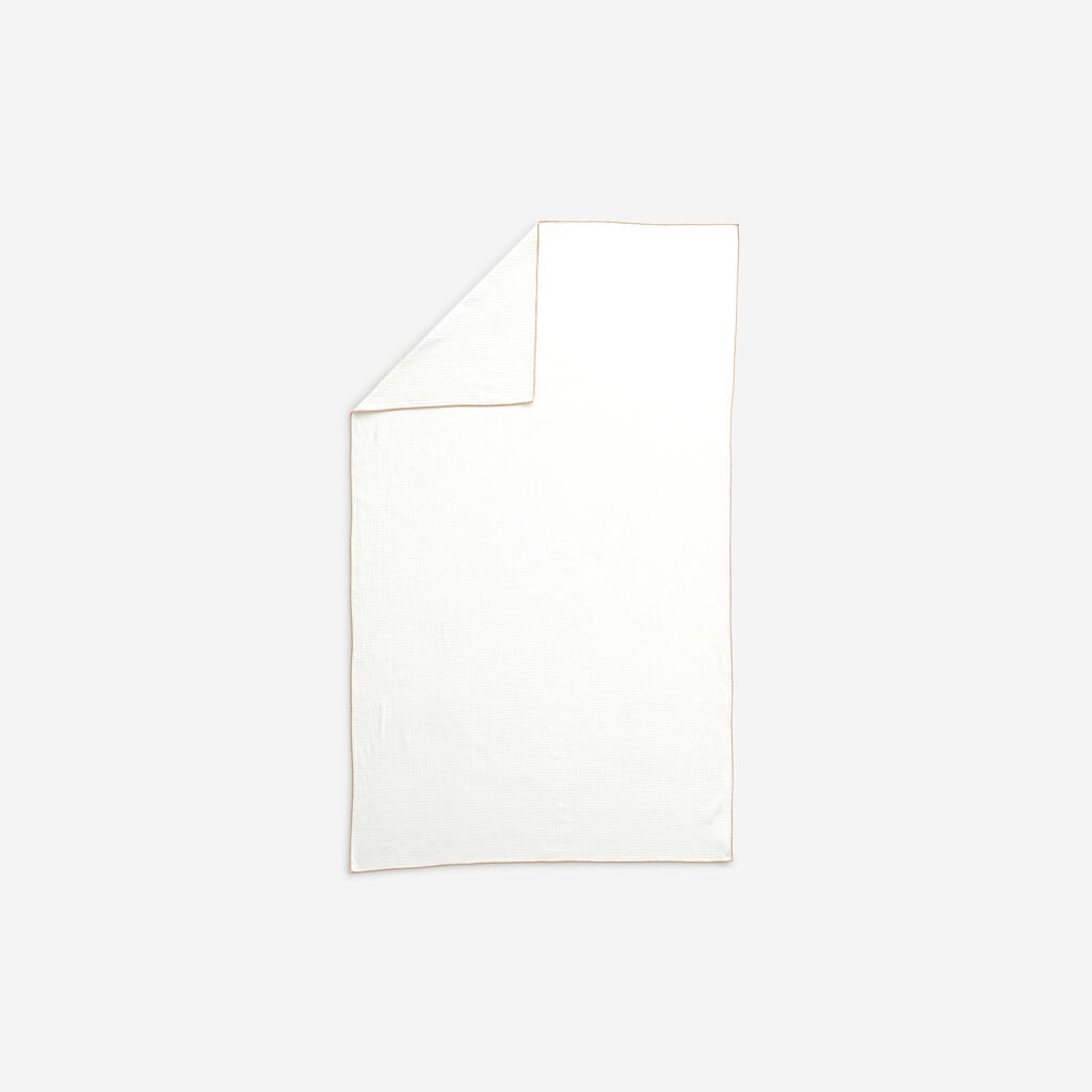 Microfibre towel L WHITE