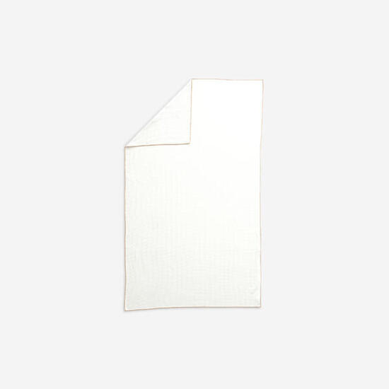 Serviette microfibre L blanc