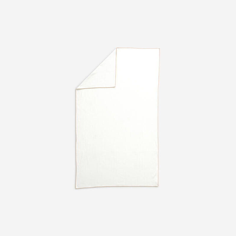 Serviette microfibre L blanc