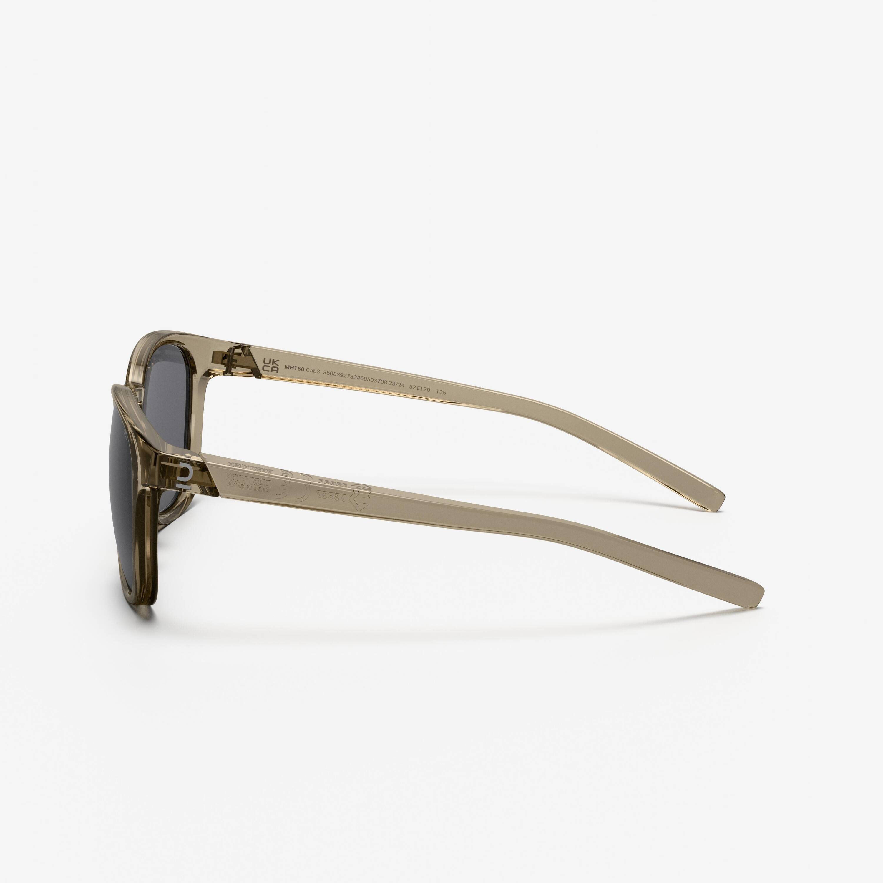 Anti UV Cat 3 Pantos Sunglasses MH 120A - Cappuccino Beige -  3