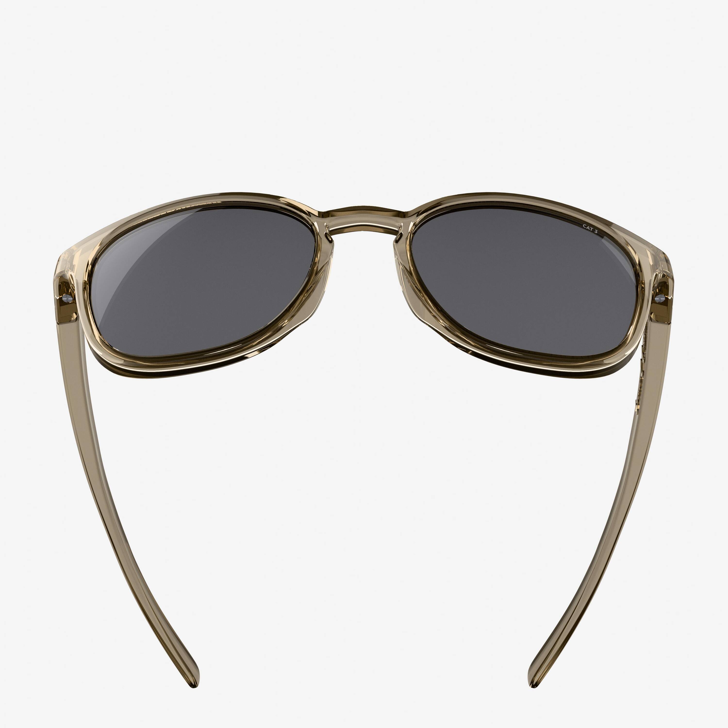 Anti UV Cat 3 Pantos Sunglasses MH 120A - Cappuccino Beige -  2