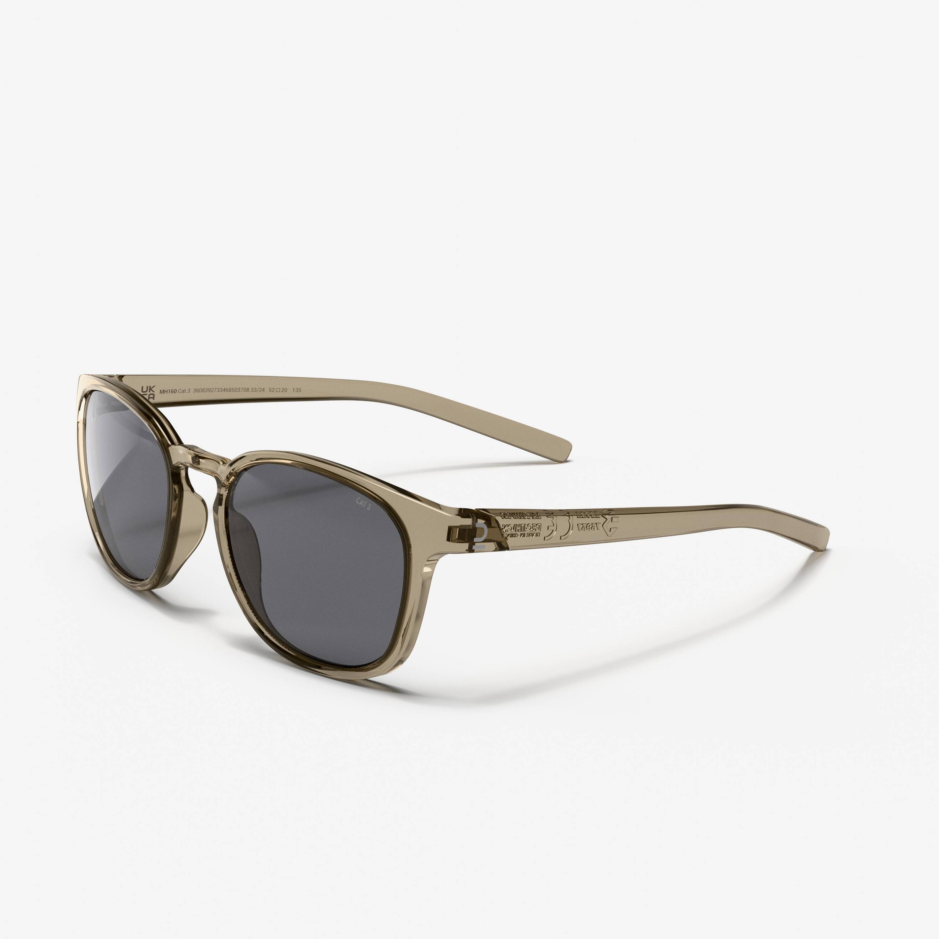 Anti UV Cat 3 Pantos Sunglasses MH 120A - Cappuccino Beige -  1