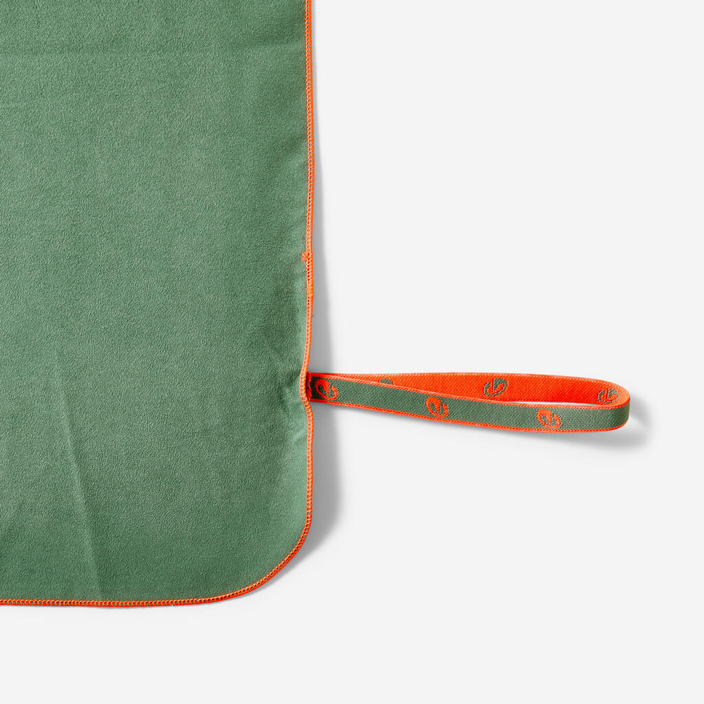 Serviette de bain microfibre corail taille xl 110 x 175 cm
