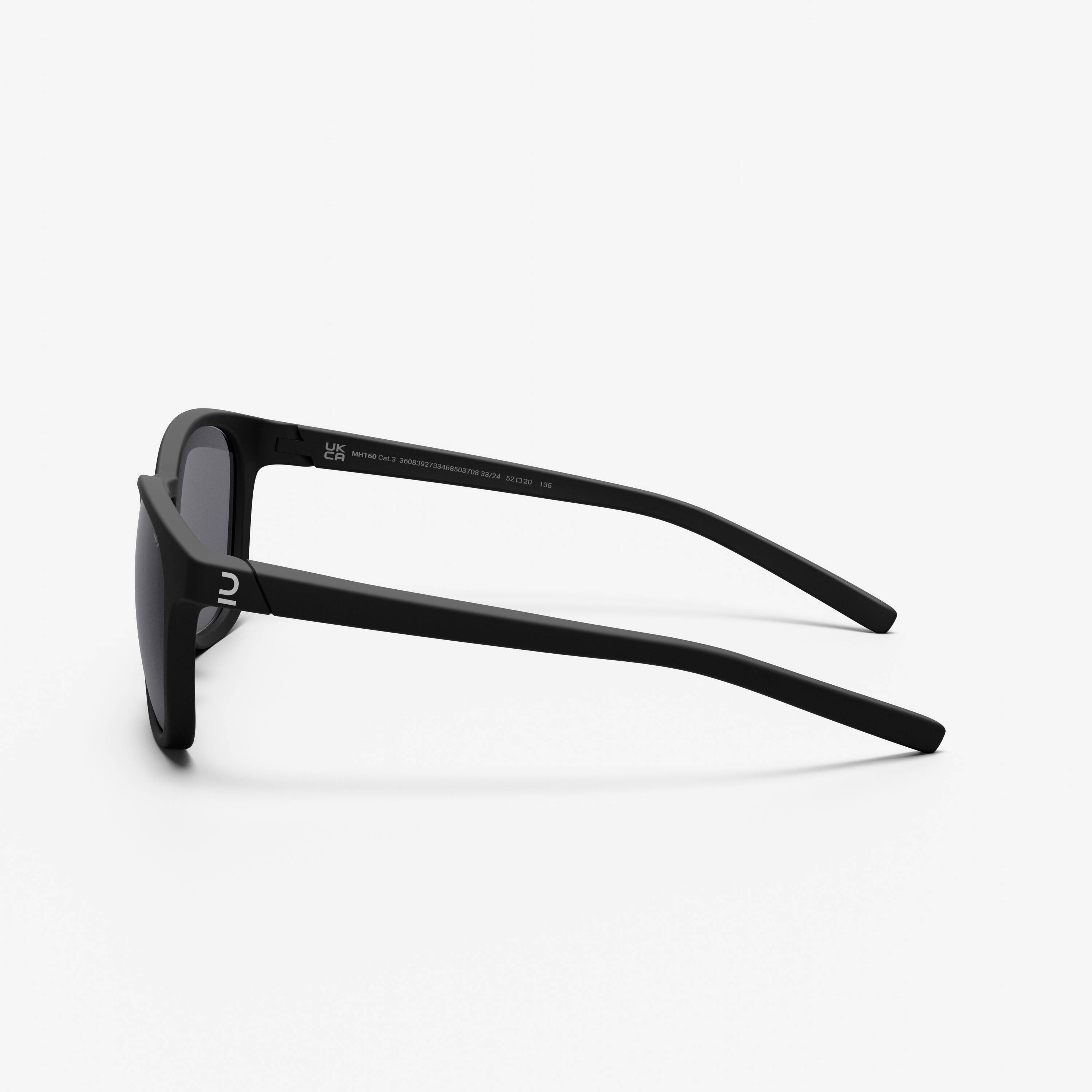 Anti UV Cat 3 Pantos Sunglasses MH 160 - Smoked Black -  3