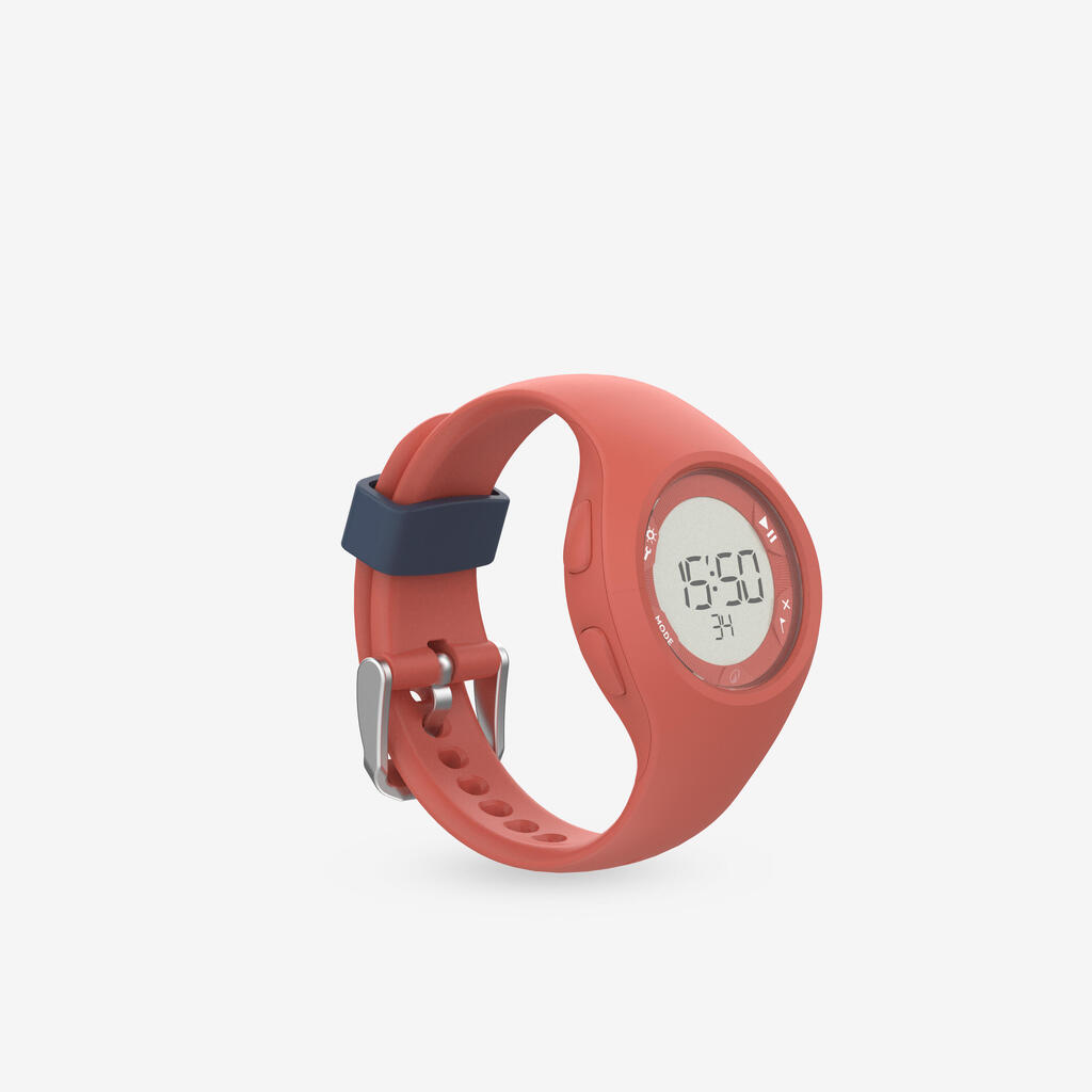 Montre chronomètre de course à pied W200 S bleue