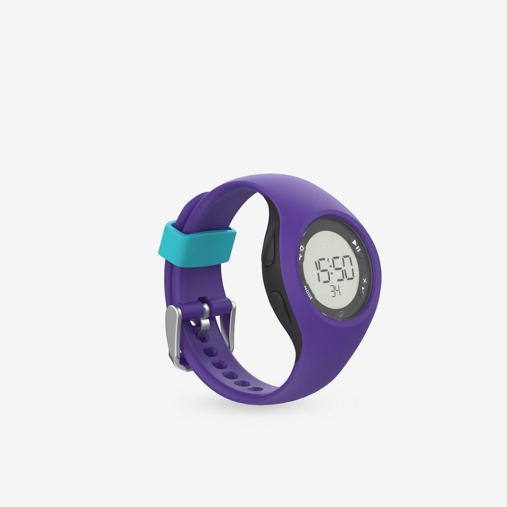 Montre chronomètre de course à pied W200 S bleue