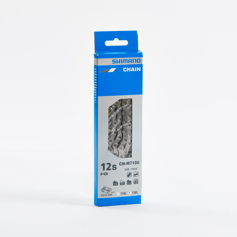 Chaine Shimano SLX M7100 12V ,126 maillons + QuickLink