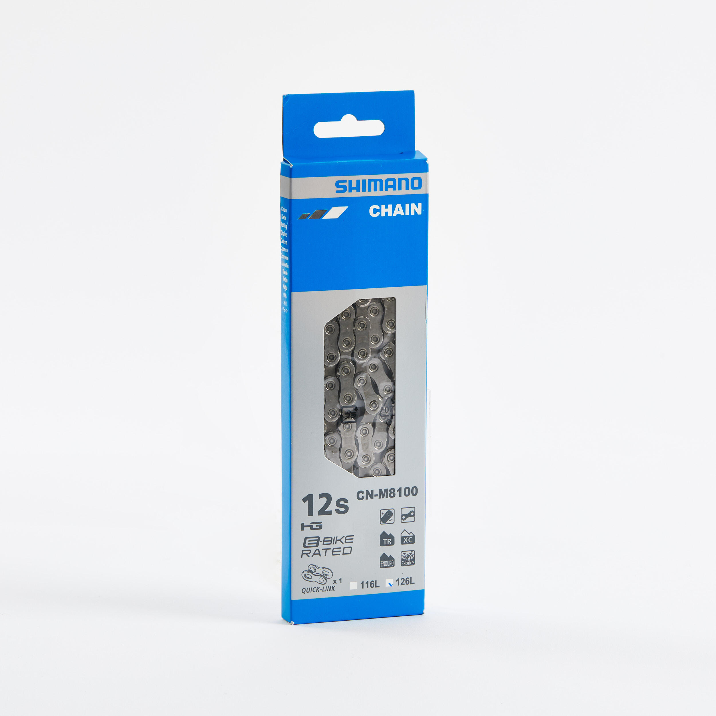 SHIMANO - Lanț Shimano - Deore XT CN-M8100 - 12 viteze - 126 zale