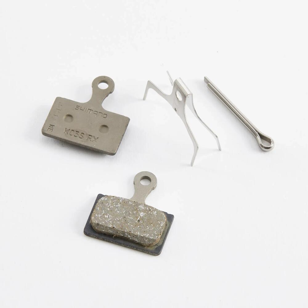 Pastillas de freno Shimano K05S-RX de resina sin aletas