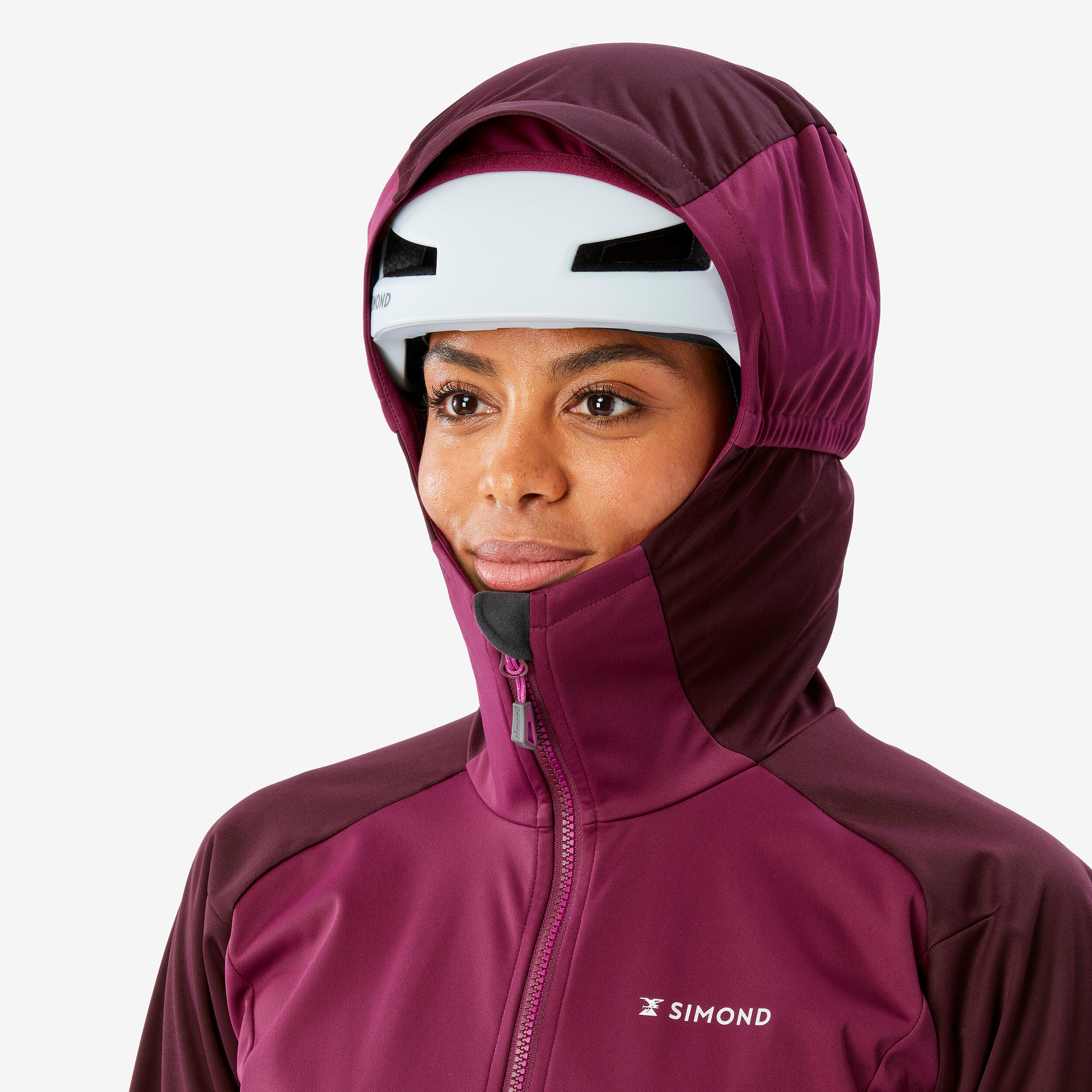 Women's Mountaineering Softshell Jacket - Beetroot Red