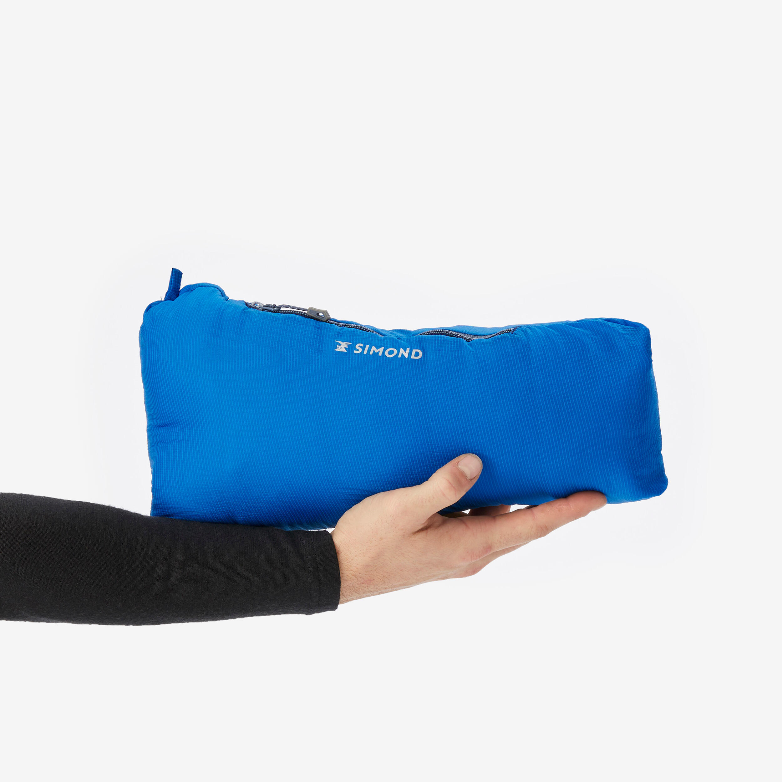 Gewatteerde herenjas voor bergsporten Alpinism synthetisch blauw 9/9