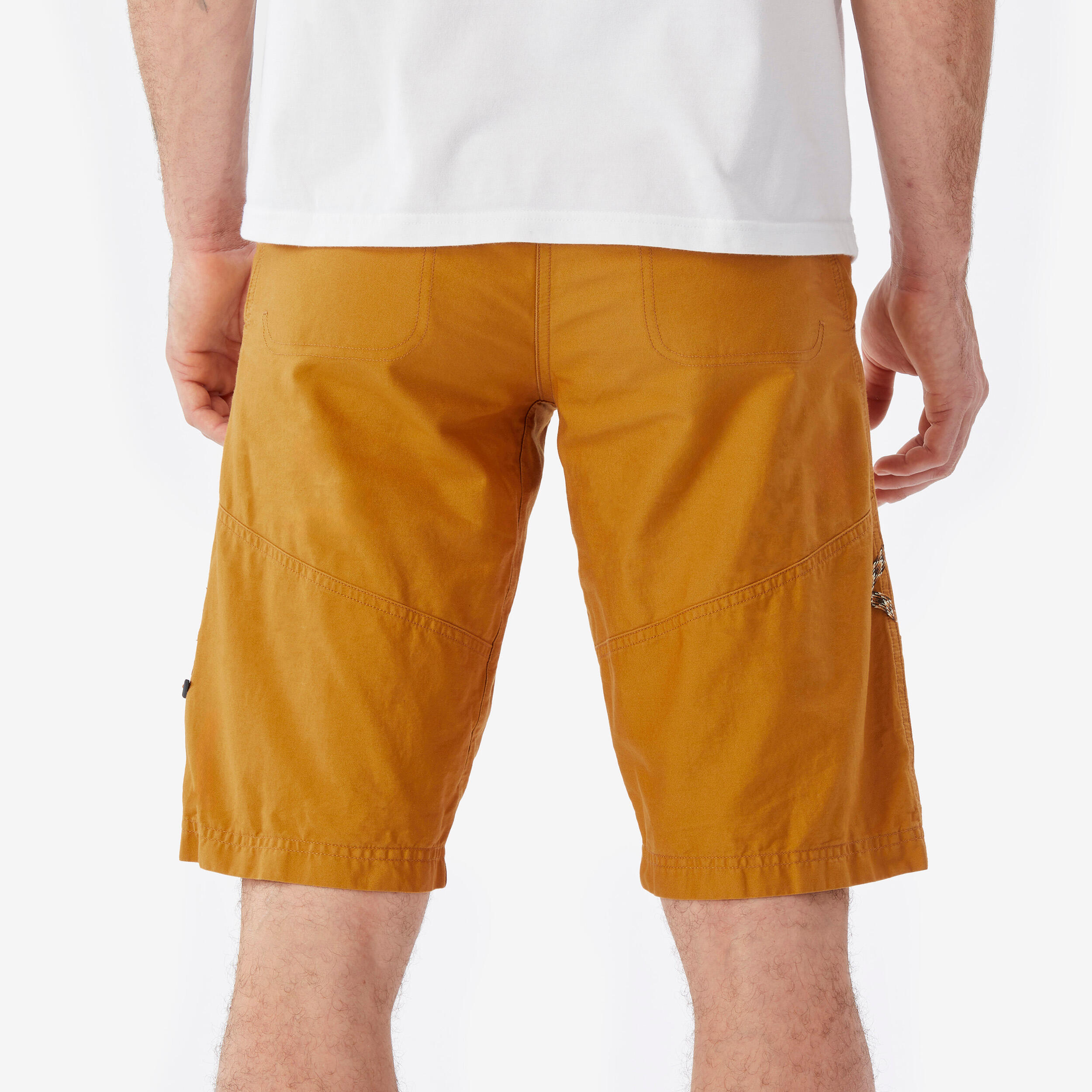 Herren stretch Klettershorts - Vertika ocker 5/10