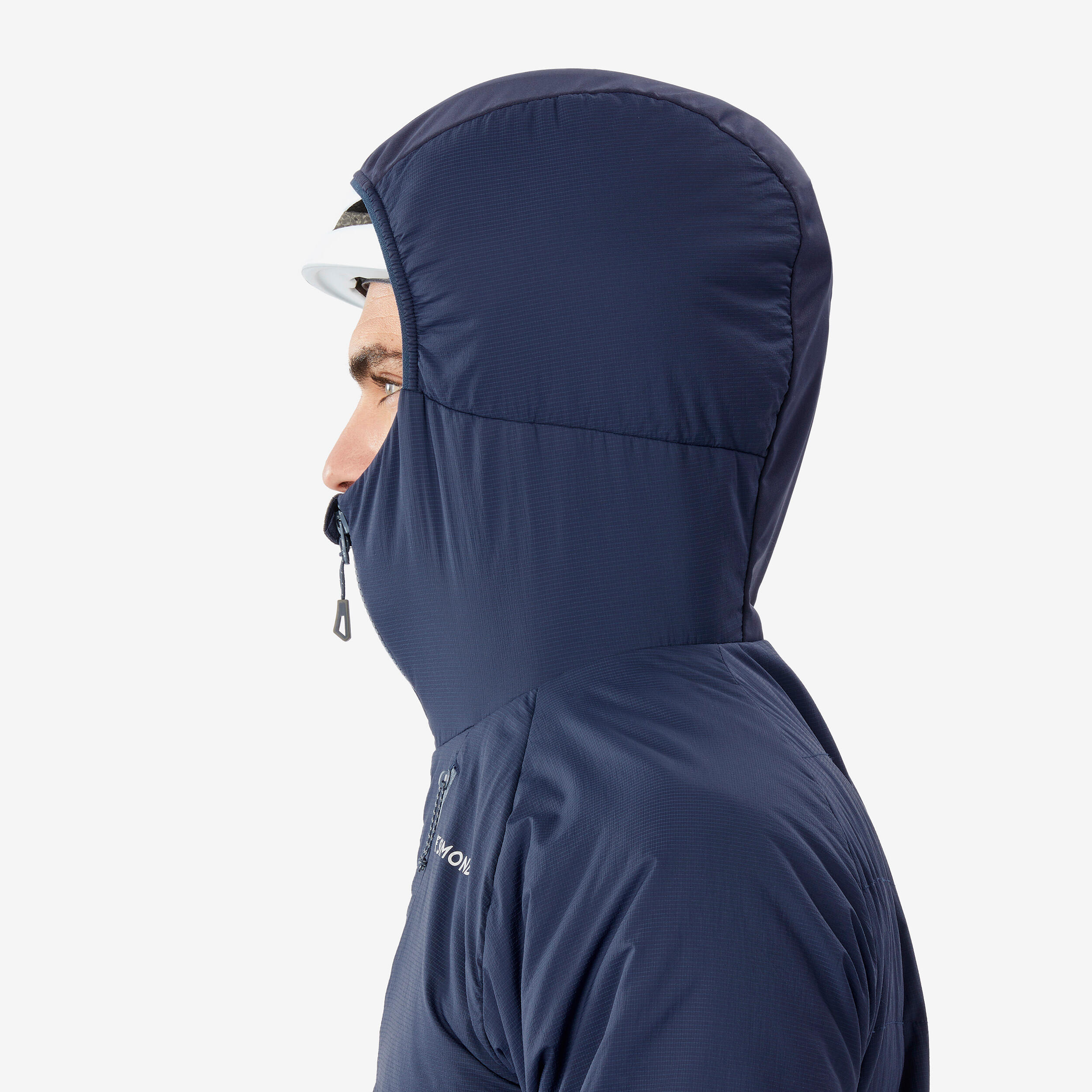 Gewatteerde herenjas voor bergsporten Alpinism synthetisch blauw 4/9